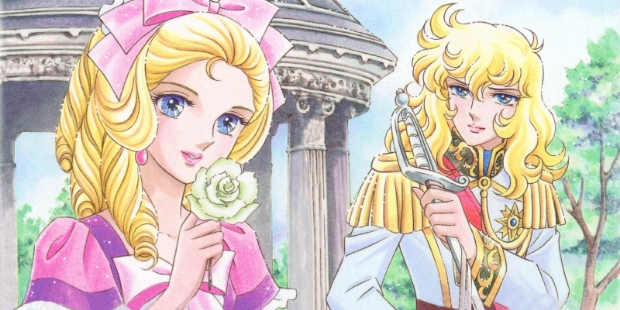Dettaglio di un'immagine promozionale de "Le rose di Versailles".