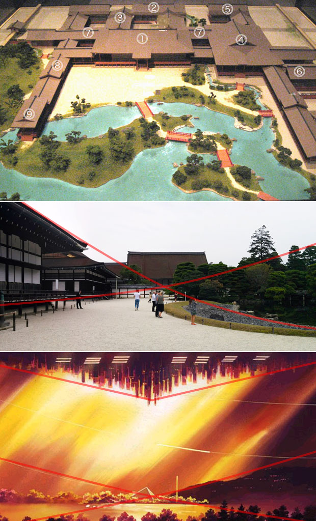 Confronto fra l'architettura shindenzukuri e quella di "Neon Genesis Evangelion".
