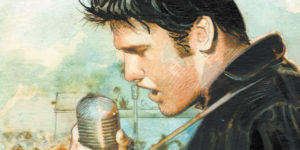 Vignetta di "Elvis" di Philippe Chanoinat e Fabrice Lé Henanff.