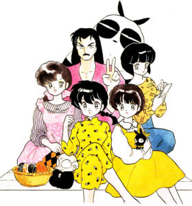 Illustrazione di "Ranma 1/2" di Rumiko Takahashi.