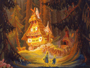 Dipinto di Evalds Dajevskis per il film "Hansel and Gretel: An Opera Fantasy".