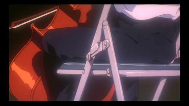 Fotogramma da "Neon Genesis Evangelion: Death & Rebirth" di Hideaki Anno.