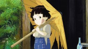 Fotogramma de "La tomba delle lucciole" di Isao Takahata.