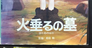 Dettaglio della copertina del DVD giapponese de "La tomba delle lucciole" di Isao Takahata.