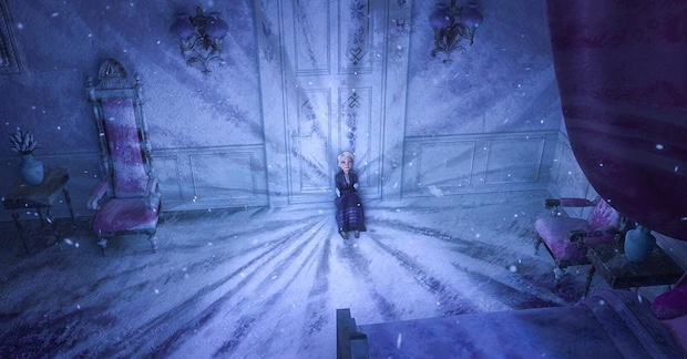 Fotogramma da "Frozen - Il regno di ghiaccio" di Chris Buck e Jennifer Lee.