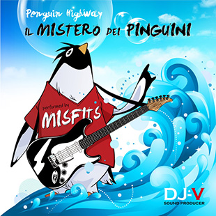 Copertina de "Il mistero dei pinguini" dei The Misfits.