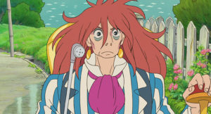 Fotogramma dal film "Ponyo sulla scogliera" di Hayao Miyazaki.