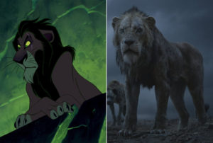 Confronto fra "Il re leone" di Roger Allers e Rob Minkoff e da "Il re leone" di Jon Favreau.