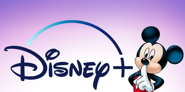 Elaborazione grafica del logo di Disney+.