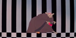 Fotogramma da "The Thief and the Cobbler" ("Il ladro e il ciabattino") di Richard Williams.