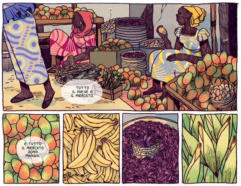 Vignette da "Due monete" di Nùria Tamarit.