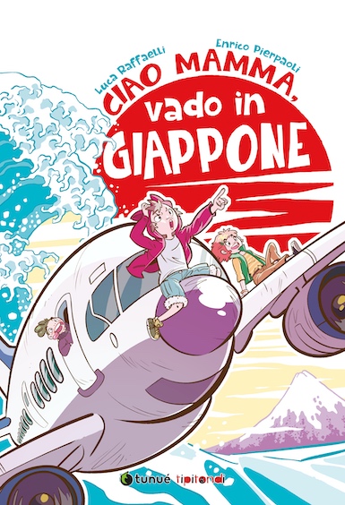 Copertina di "Ciao mamma, vado in Giappone" di Luca Raffaelli ed Enrico Pierpaoli.