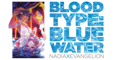 "Blood Type: Blue Water - Nadia X Evangelion", volume a cura di Ilaria Azzurra Caiazza, Filippo Petrucci, Ivan Ricci, edito dall'Associazione Culturale EVA IMPACT.