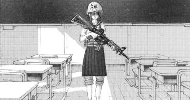 Dettaglio della copertina del singolo "Boku no sensō" degli Shinsei Kamattechan.