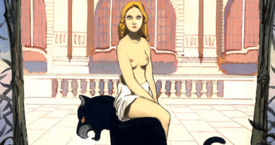 Dettaglio della copertina de "Le variazioni d'Orsay" di Manuele Fior.