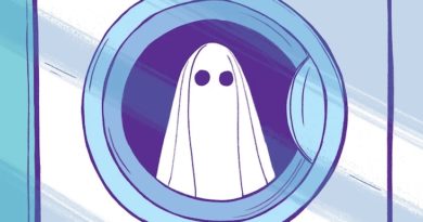 Dettaglio della copertina di "Invisibile" di Brenna Thummler.