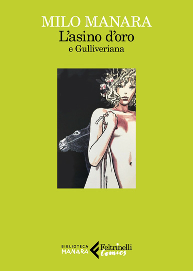 Copertina di "L'asino d'oro e Gulliveriana" di Milo Manara.