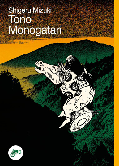 Copertina di "Tono monogatari" di Shigeru Mizuki.