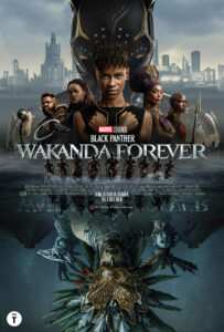 Poster cinematografico di Black Panther: Wakanda Forever (2022)