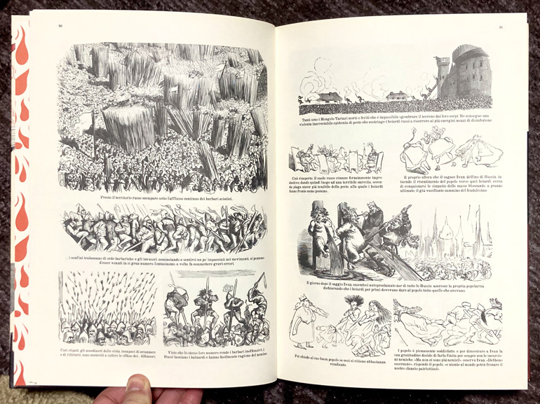 Tavole da "Storia della Santa Russia" di Gustave Doré.