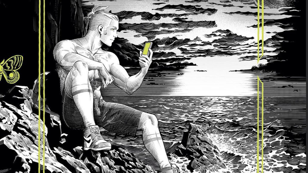 Dettaglio del cofanetto di "Simulacri" (Sergio Bonelli Editore, 2023)