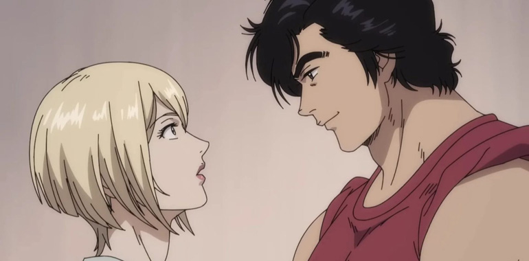 Fotogramma dal film "City Hunter – The Movie: Angel Dust" di Kenji Kodama.